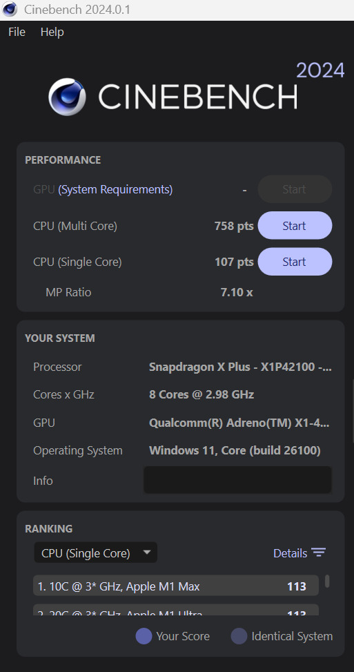 test acer swift go 14 ai performances (5)