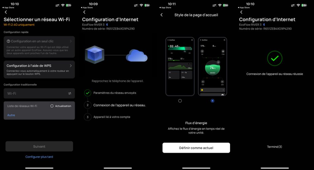 test ecoflow river 3 configuration