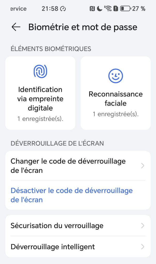 honor magic v3 reconnaissance faciale