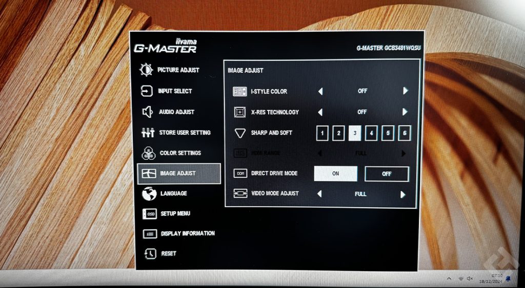 menu osd iiyama gmaster gcb3481wqsu test (6)