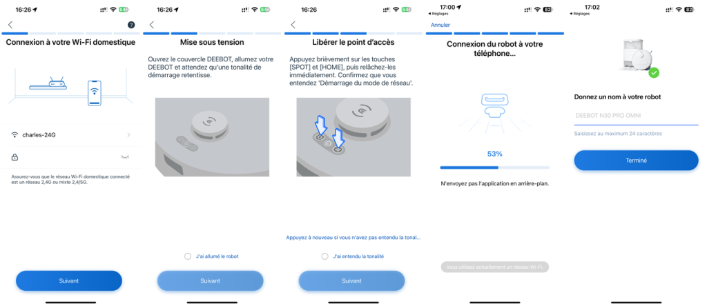 test ecovacs deebot n30 pro omni configuration