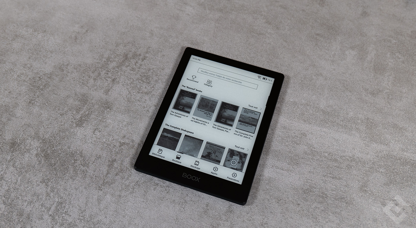 Boox Go 6を試す:小型でコンパクトだがパワフルな電子書籍リーダー Boox Go 6を試す:小型でコンパクトだがパワフルな電子書籍リーダー