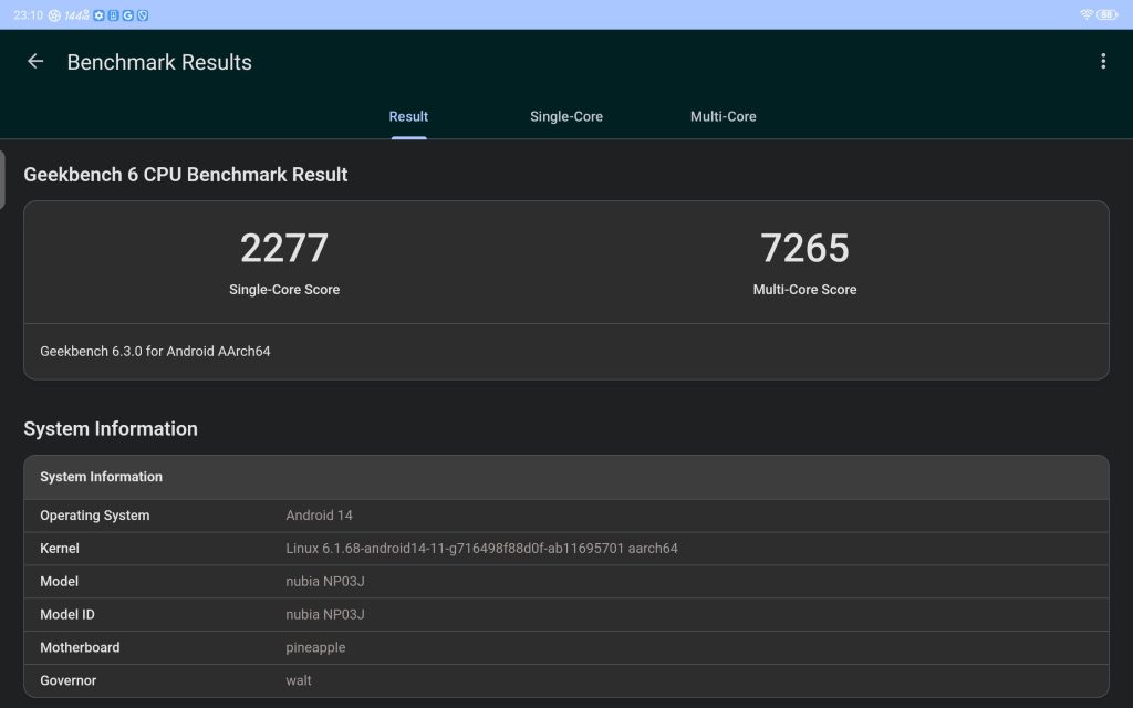 test redmagic nova tab benchmarks interface (2)