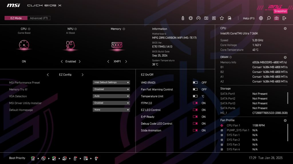 test msi mpg z890 carbon wifi bios (3)