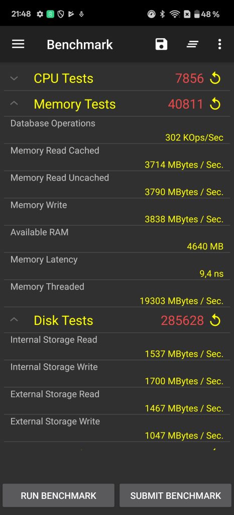 test performances oneplus 13r (3)