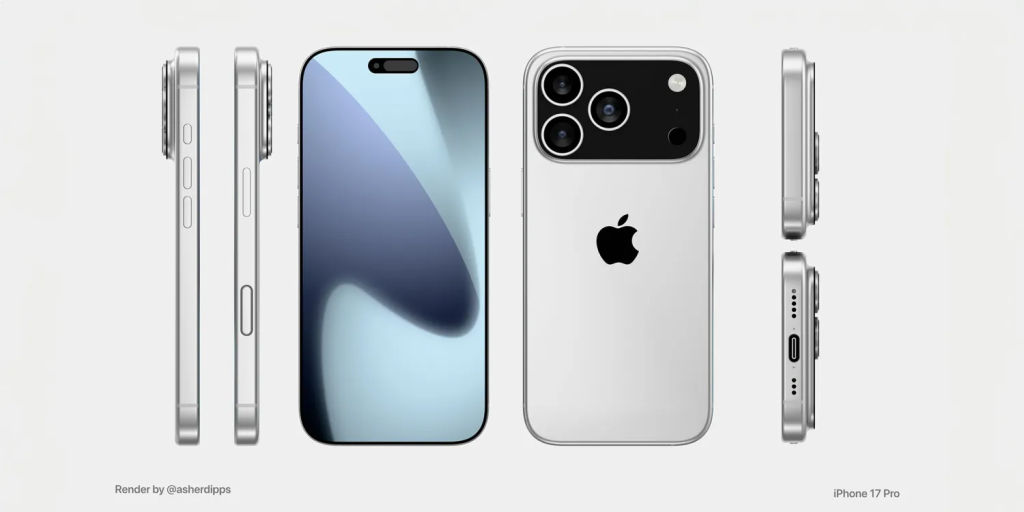 iphone 17 pro visuels