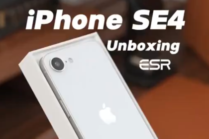 iphone se4 unboxing