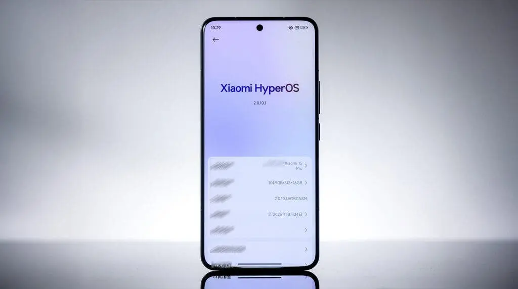 xiaomi hyperos mise a jour