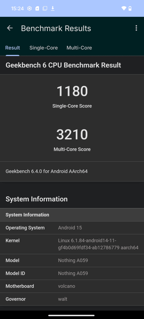 test performances interface nothing phone 3a (6)