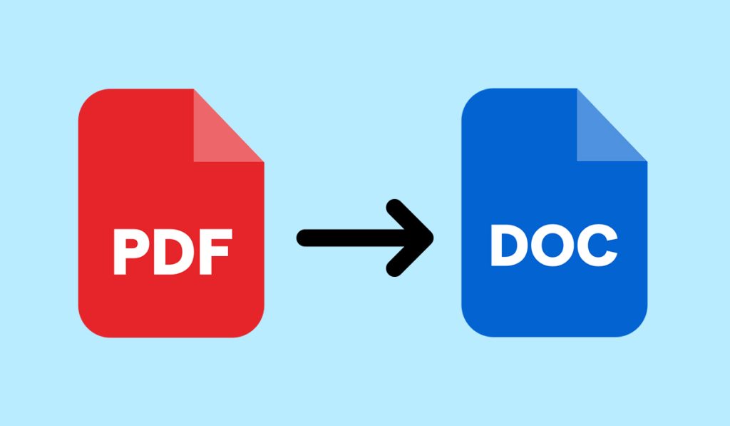 comment convertir pdf en word