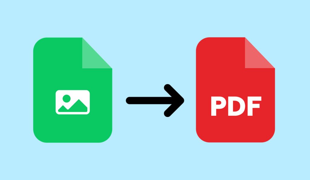 comment convertir photo en pdf