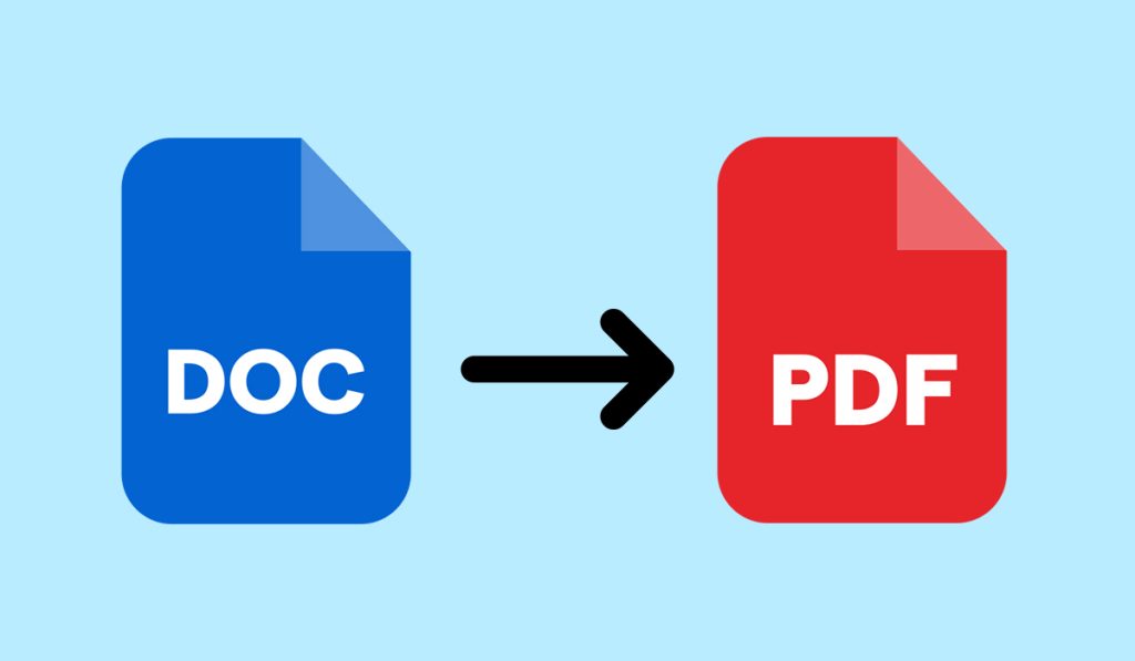 comment convertir word en pdf