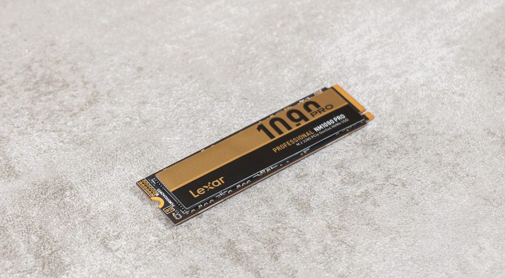 test du lexar nm 1090 pro