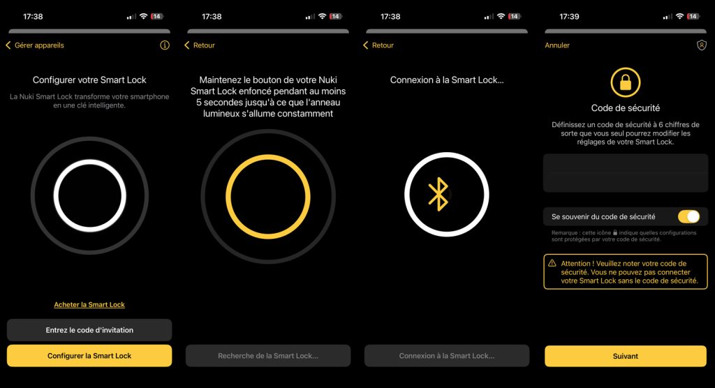 installation nuki smart lock pro