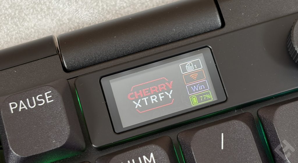 test cherry xtrfy mx 10.1 wireless