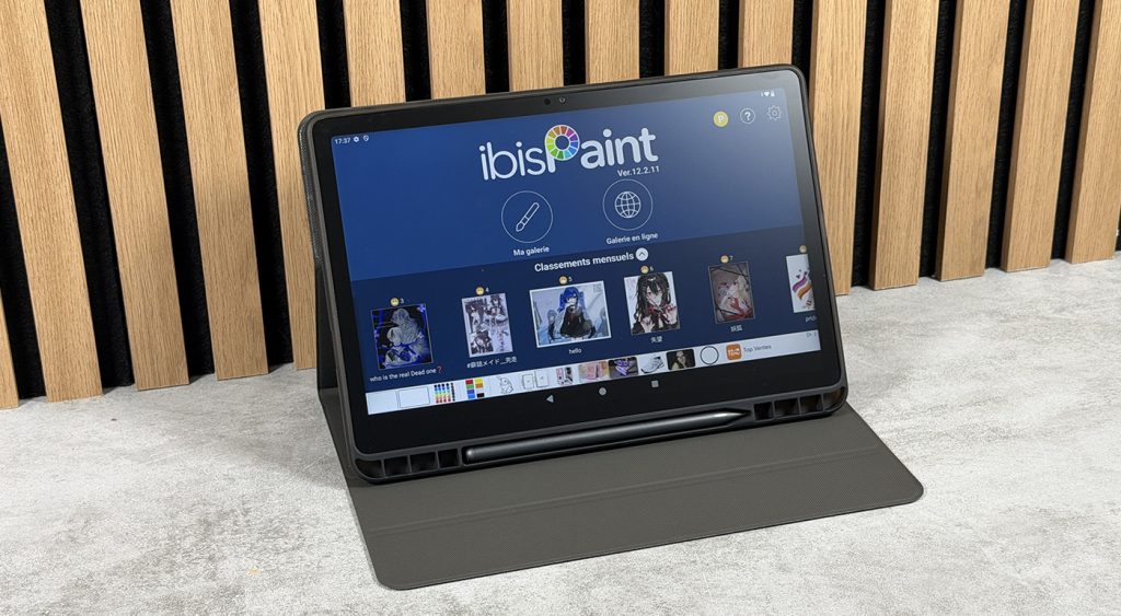 test de la huion kamvas slate 11