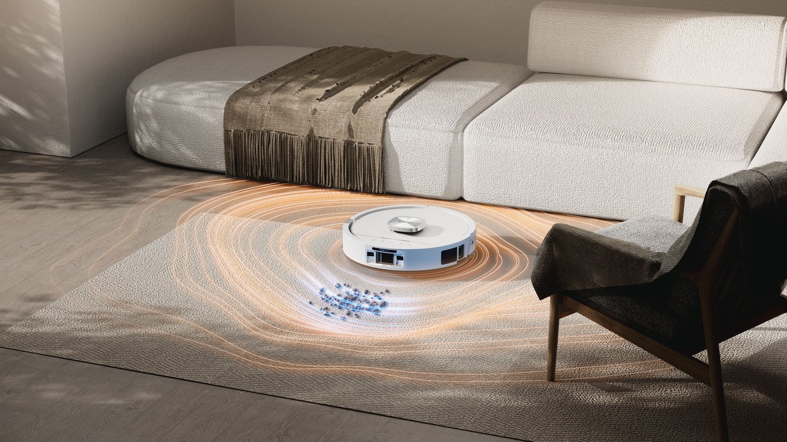 Shark lance un robot aspirateur à détection UV des taches
