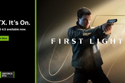 007 First Light débarque et NVIDIA propulse quatre jeux avec son DLSS