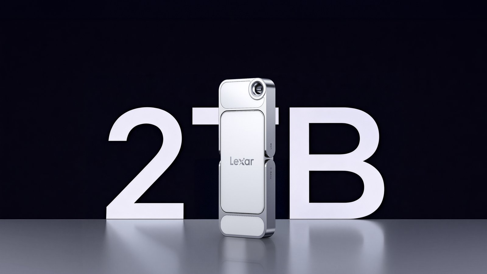 Le D70E de Lexar lit à 2000 Mo/s, mais c'est sa double prise qui change tout