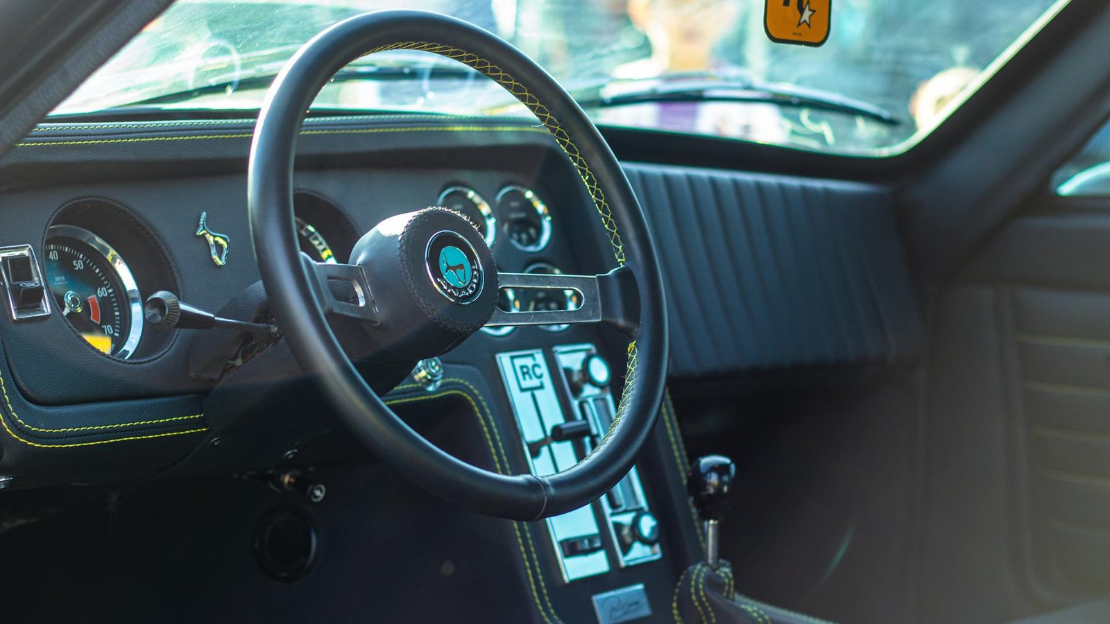 Rockstar Games logo pendentif intérieur voiture vintage