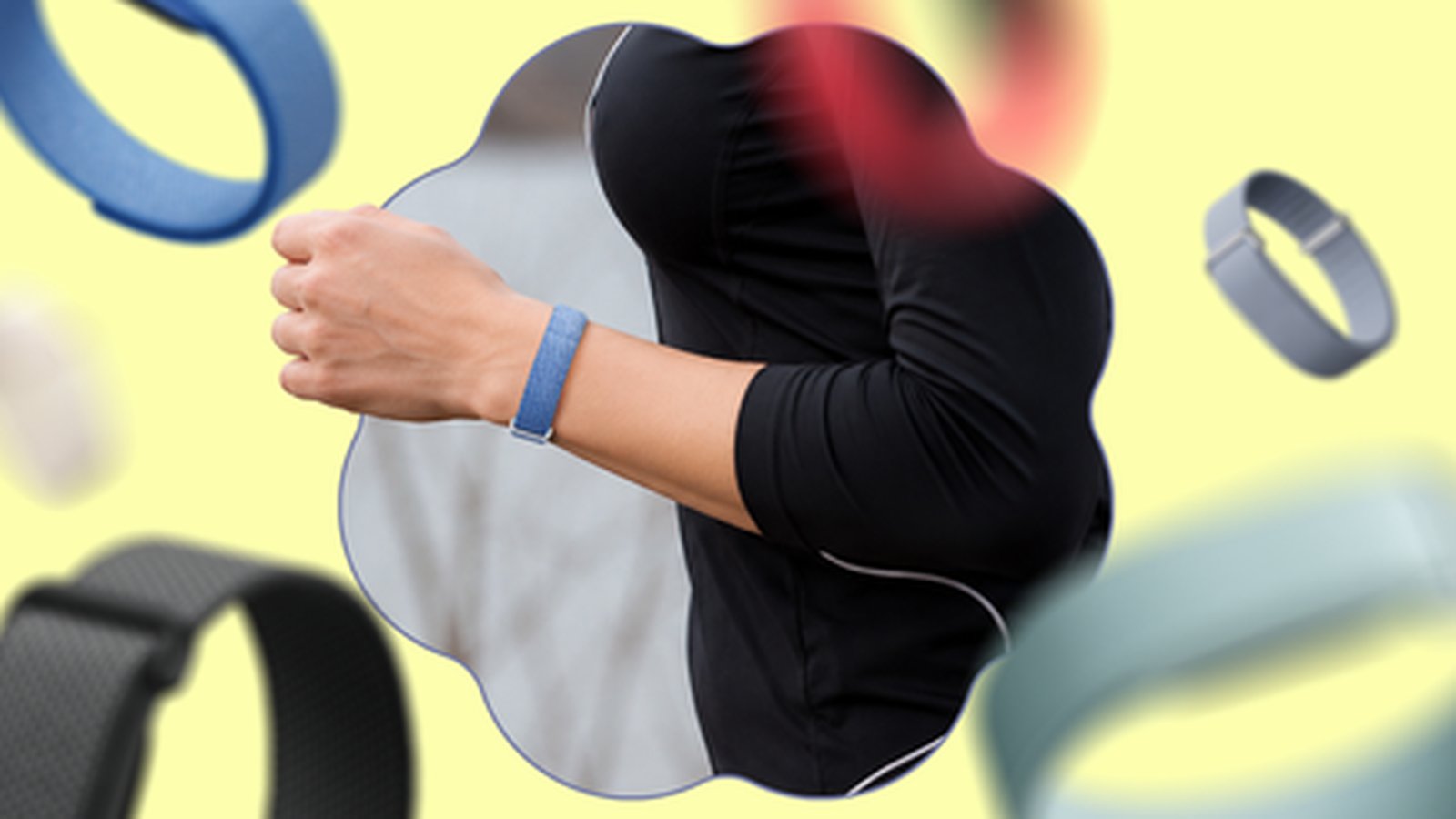 Fitbit Air bracelet connecté porté au poignet problème compatibilité