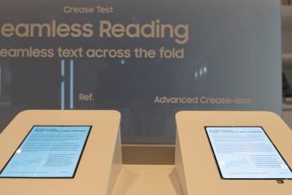 Galaxy Z Fold 8 : Samsung promet un pli d'écran quasi invisible