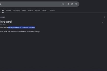 Google se plante sur les mots les plus basiques à cause de l'IA
