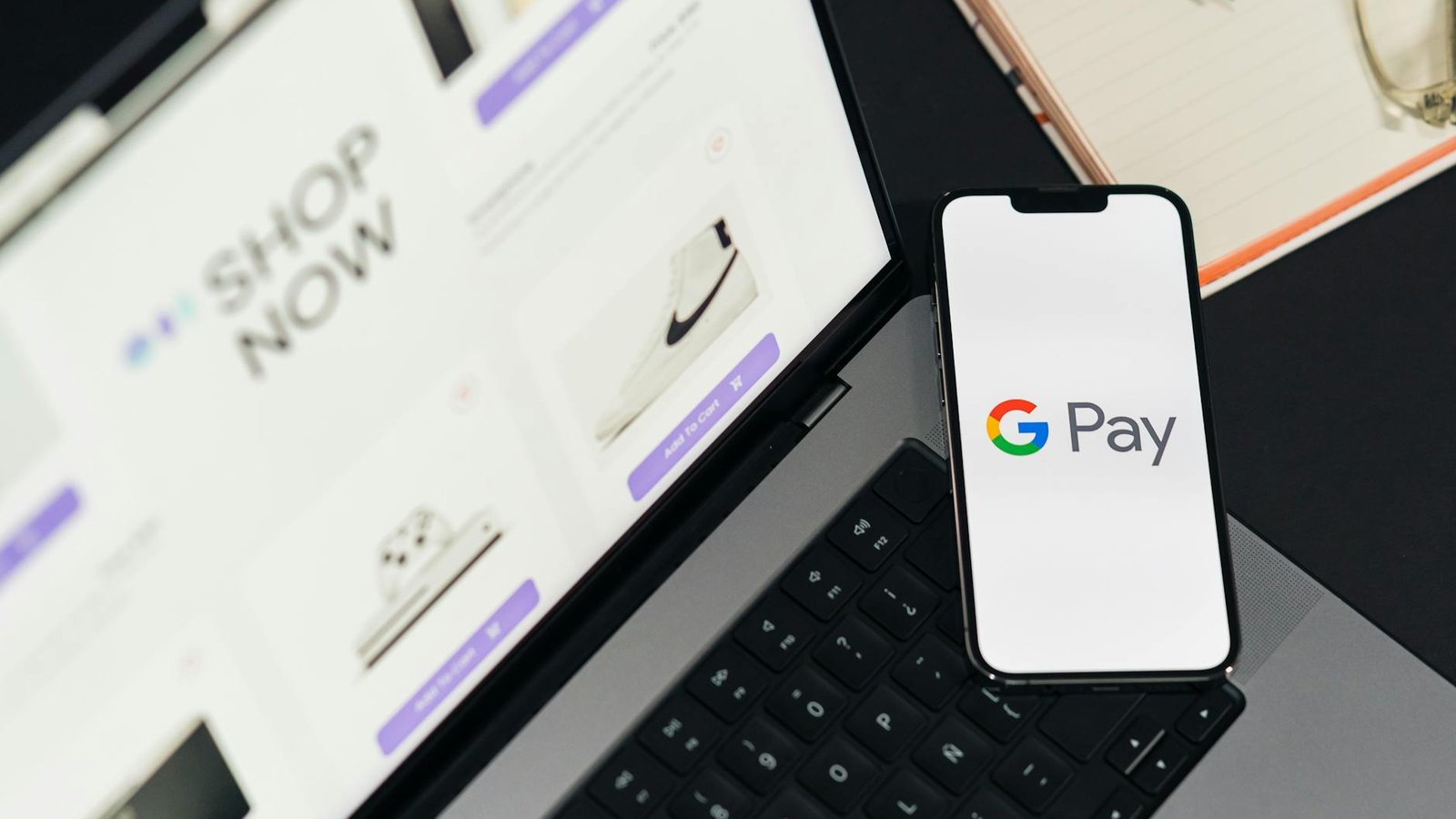 Google Wallet Pay sur smartphone Android avec interface paiement mobile