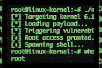 Faille Linux CopyFail terminal shell root access granted noyau kernel