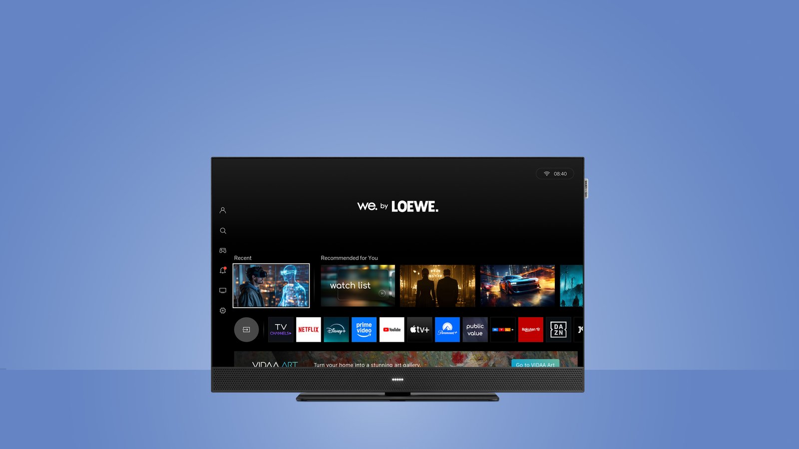 Loewe We. SEE LCD : deux TV 4K compactes à 1199 et 1399 euros