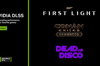 NVIDIA propulse 007 First Light et Star Wars Galactic Racer avec le DLSS 4.5