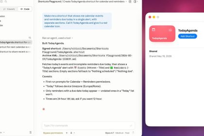Pourquoi attendre iOS 27 quand cet outil crée vos Shortcuts avec l'IA maintenant