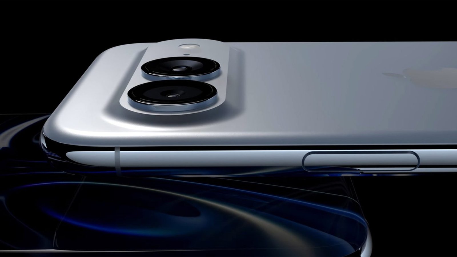 iPhone 20 concept module caméra double objectif design argenté