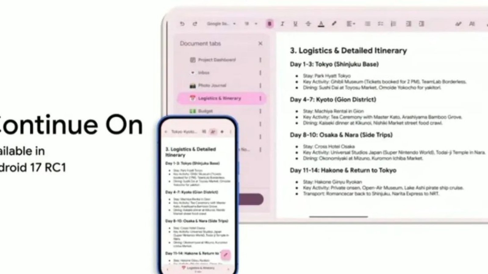 Ce qu'Android emprunte à Apple avec Handoff pourrait changer vos habitudes