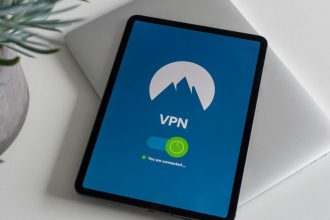 VPN connecté sur tablette iPad, application NordVPN
