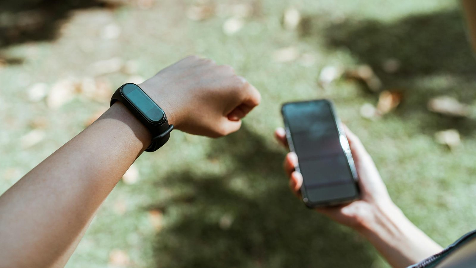 Xiaomi Smart Band et smartphone synchronisation en extérieur